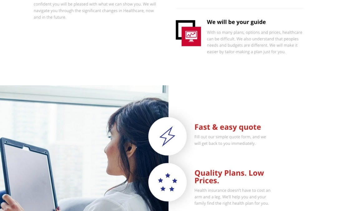 American Medical Plans Website Development