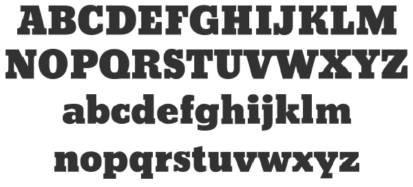 Bevan - One of the best headline fonts