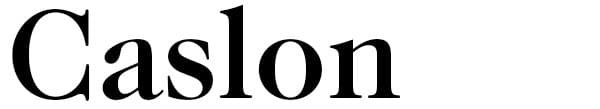 caslon