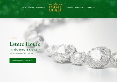 Estate House Jewelry Store Website