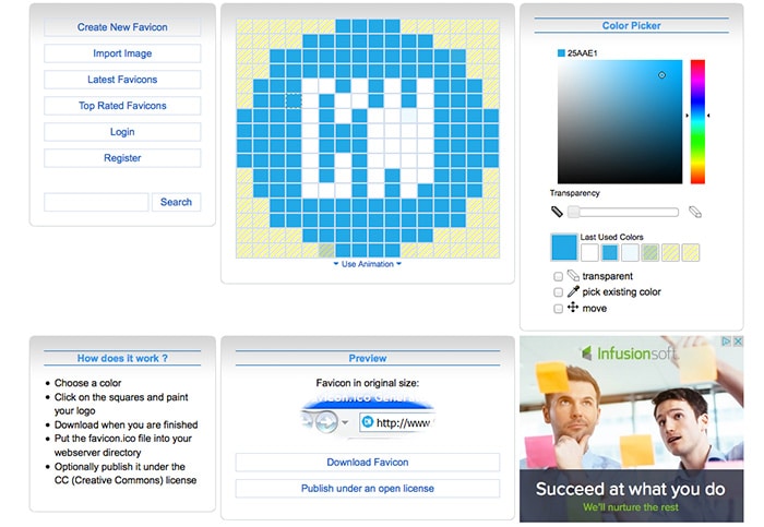The Easy Way To Create a Favicon From Your Logo