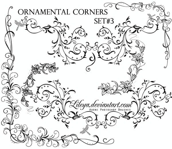 free-photoshop-brushes-ornaments
