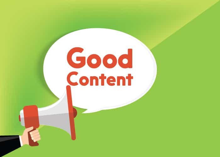 promote good content to gain Twitter followers