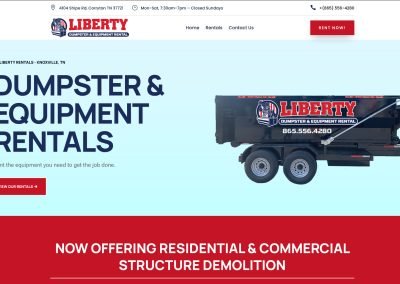 Liberty Dumpster Rental Website
