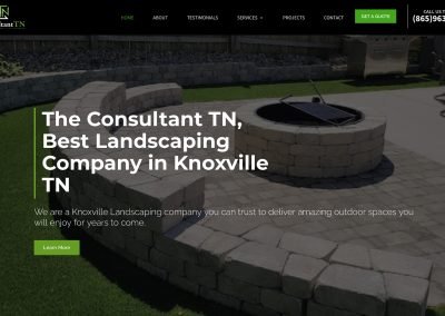 The Consultant TN Landscaper Website