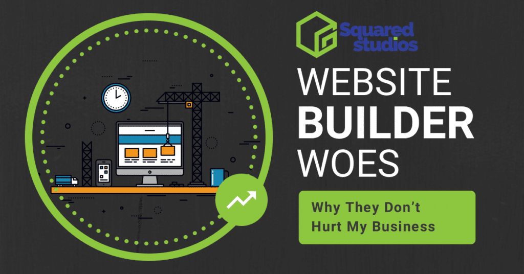 website builder woes