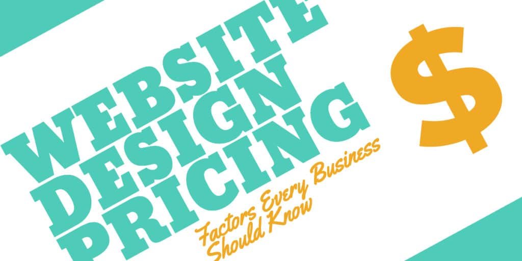 website design pricing factors