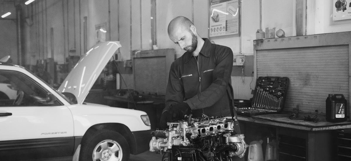 engine belt inspection