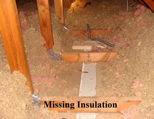 Missing Insulationc