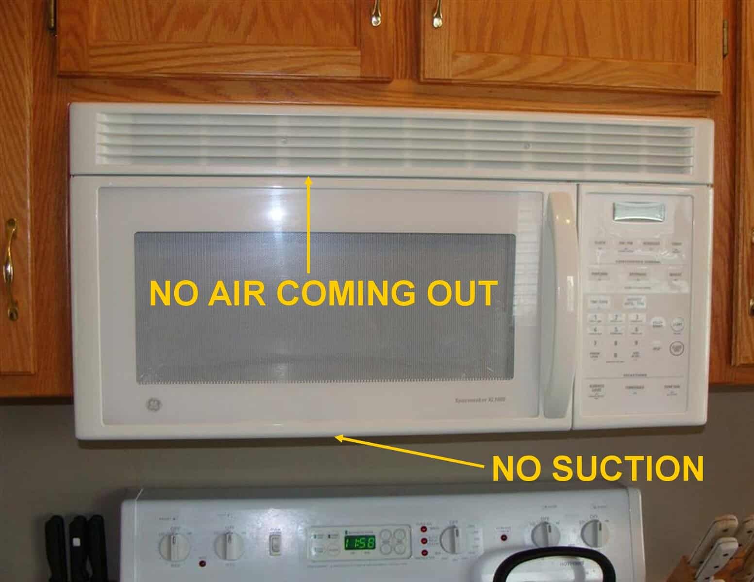 Microwave Hood Fan
