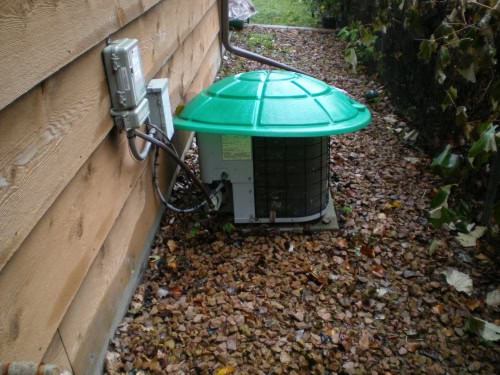 Makeshift Air Conditioner Cover