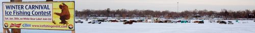 White Bear Lake-winter ice fishing 2