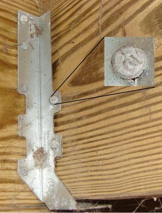 Joist Hanger Nail Head Blowup