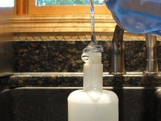 Soap won't pour