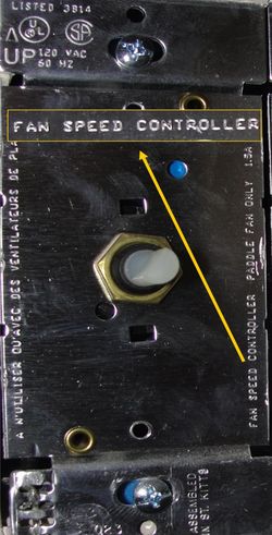 Fan Speed Controller Front
