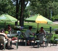 Cafe patio