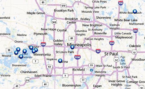 Map-most expensive