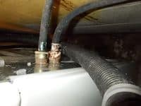 Old Washing Machine Hoses