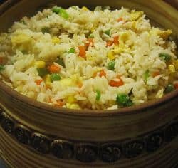 Vegetable fried rice
