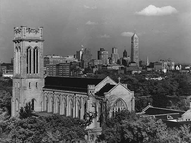St marks-1955view