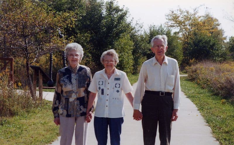 With Al & Helen