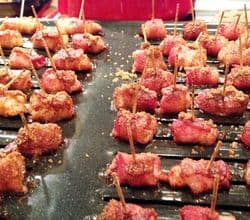 Chicken bacon wraps