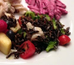 Wild rice salad