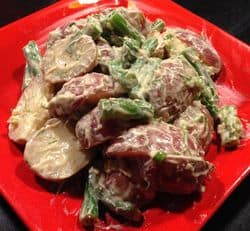 Potato-bean salad
