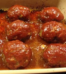 Mini meat loaves
