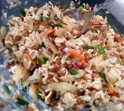 Asian ramen salad