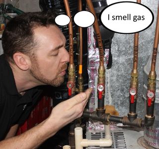 I smell gas