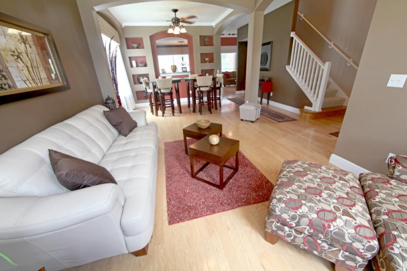 Area rug too small