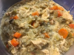 Chicken wild rice soup Chicken wild rice soup