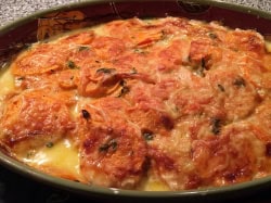 Sweet potato gratin Sweet potato gratin