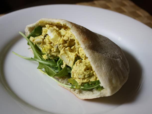 Egg Salad Pita