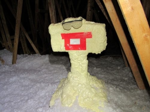 Insulation calling card
