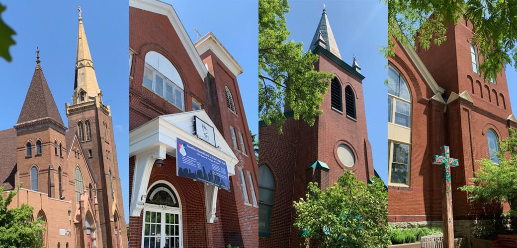 4 churches