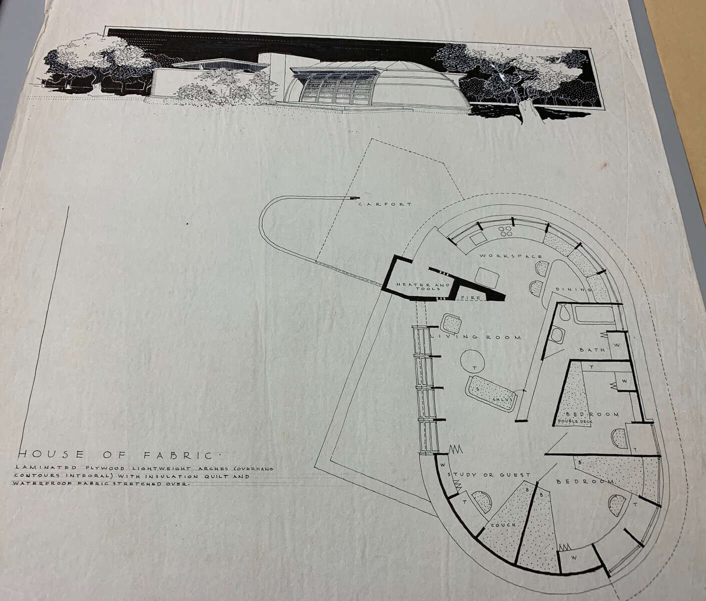 NW architectural archives-fabric house