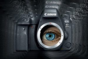 eye of camera