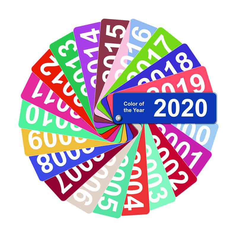 color of the year 2020 Classic Blue