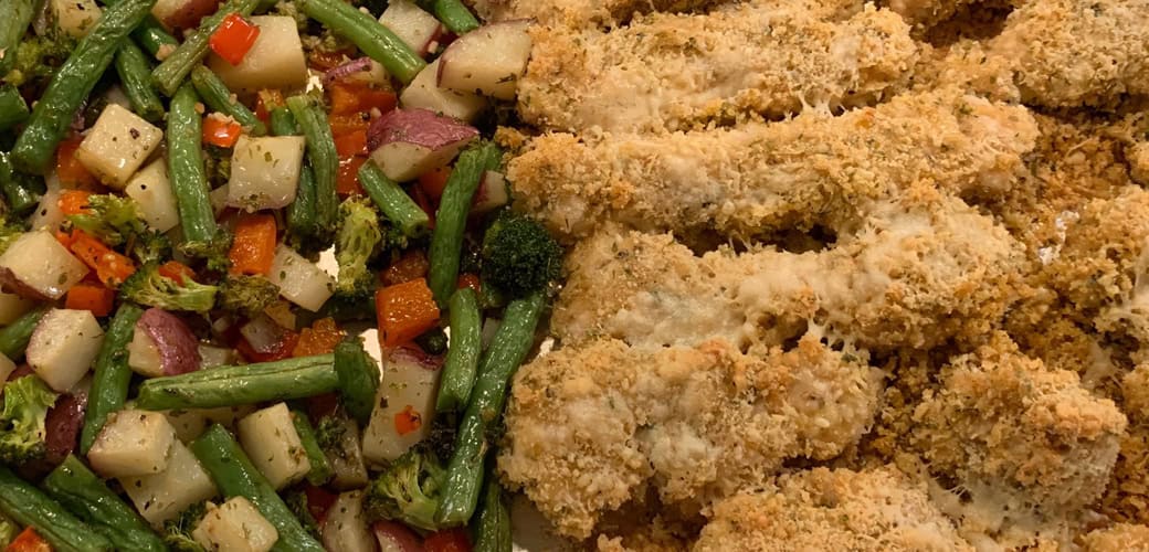 chicken and veggies