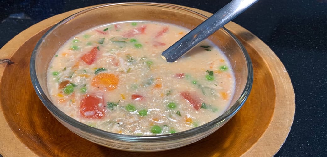 chicken rice soup