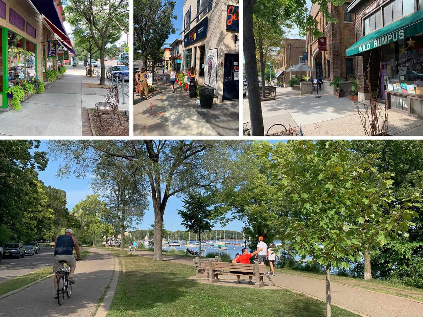 linden hills-village-lake