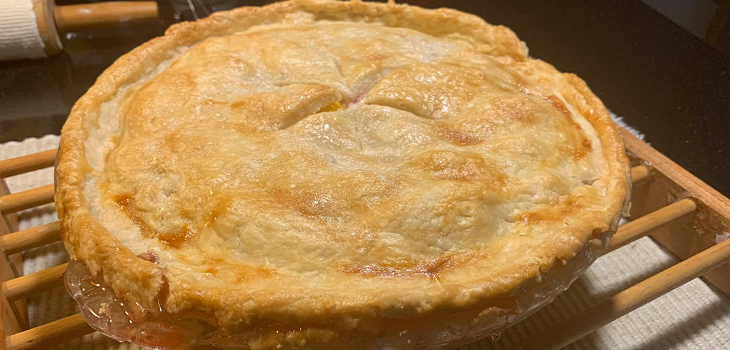 raspberry peach pie