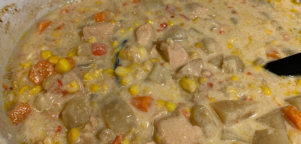 chicken corn chowder spicy