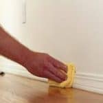 clean baseboards