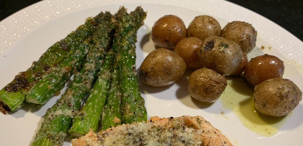 roasted asparagus