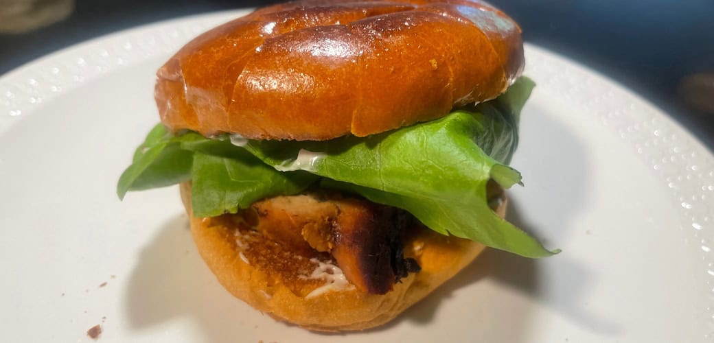 grilled pork tenderloin sandwich
