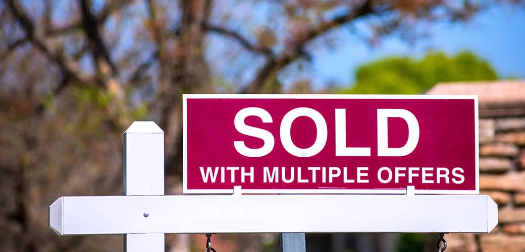 sold with multiple offers