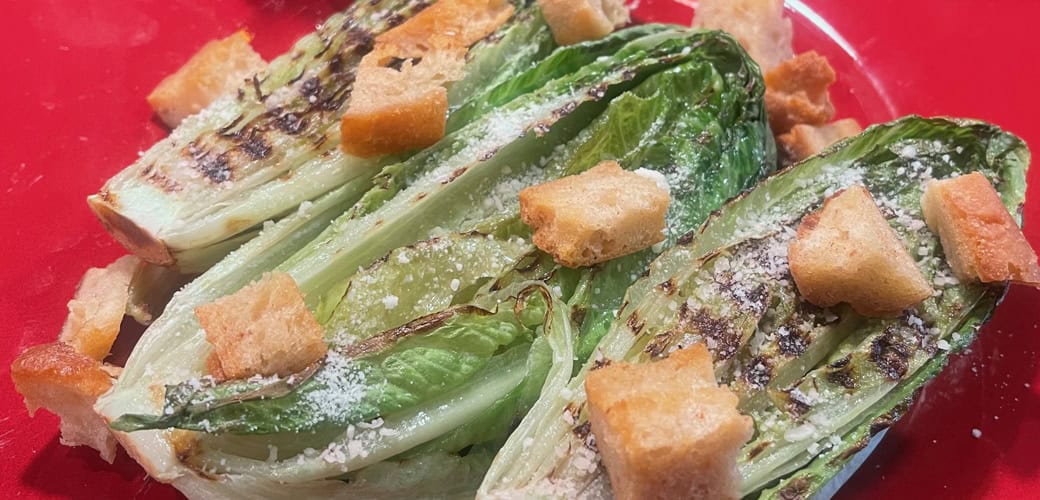 GRILLED CAESAR SALAD